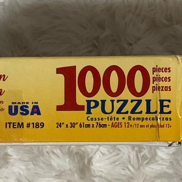 🧩Used 1000 pc White Mountain “Friends in Autumn” puzzle 🧩 - Picture 4 of 4